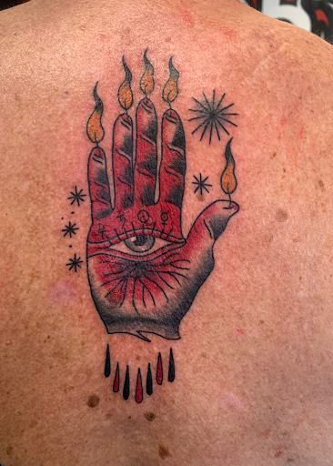 Explore beauty and beast tattoo ideas, creative tattoo ideas in Silver City, available at Independent Ink Tattoo