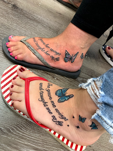 Explore qr code tattoo ideas, creative tattoo ideas in Harrisburg, available at Capital Tattoo Company