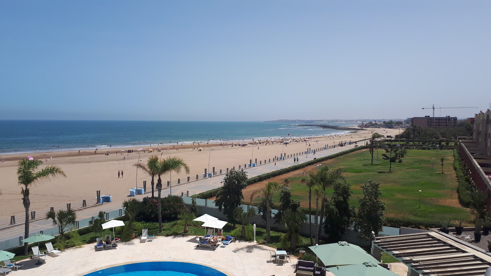 Foto di Plage Miramar con una superficie del sabbia beige fine