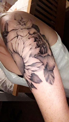 Explore men tattoo ideas leg, creative tattoo ideas in Covington, available at River Ratz Tattoo
