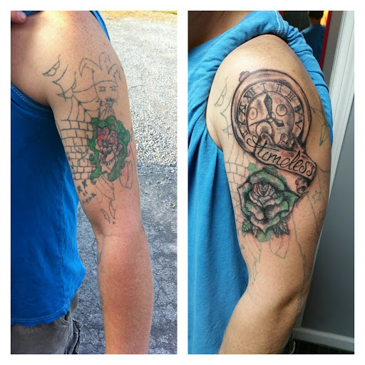 Explore r2d2 tattoo ideas, creative tattoo ideas in Centre, available at Ink You Tattoos