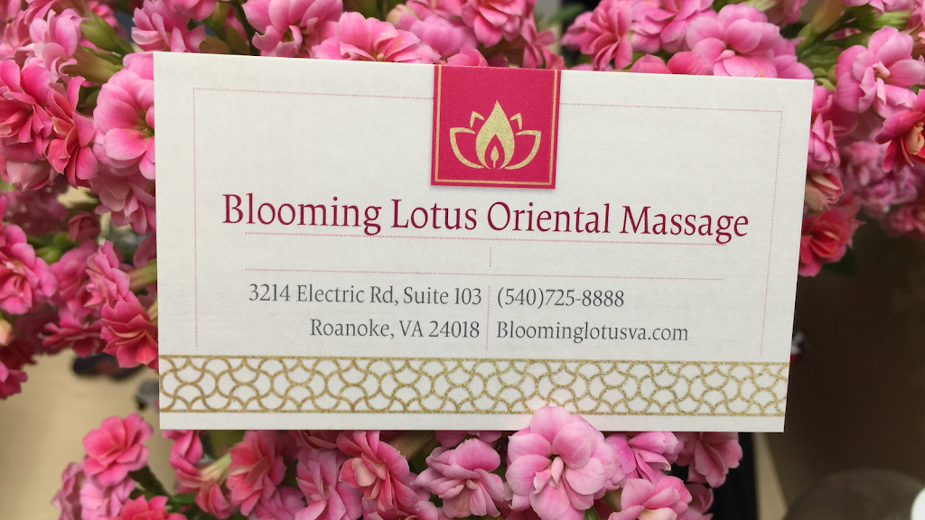 Blooming Lotus Oriental Massage Roanoke, VA 24018 Services and Reviews