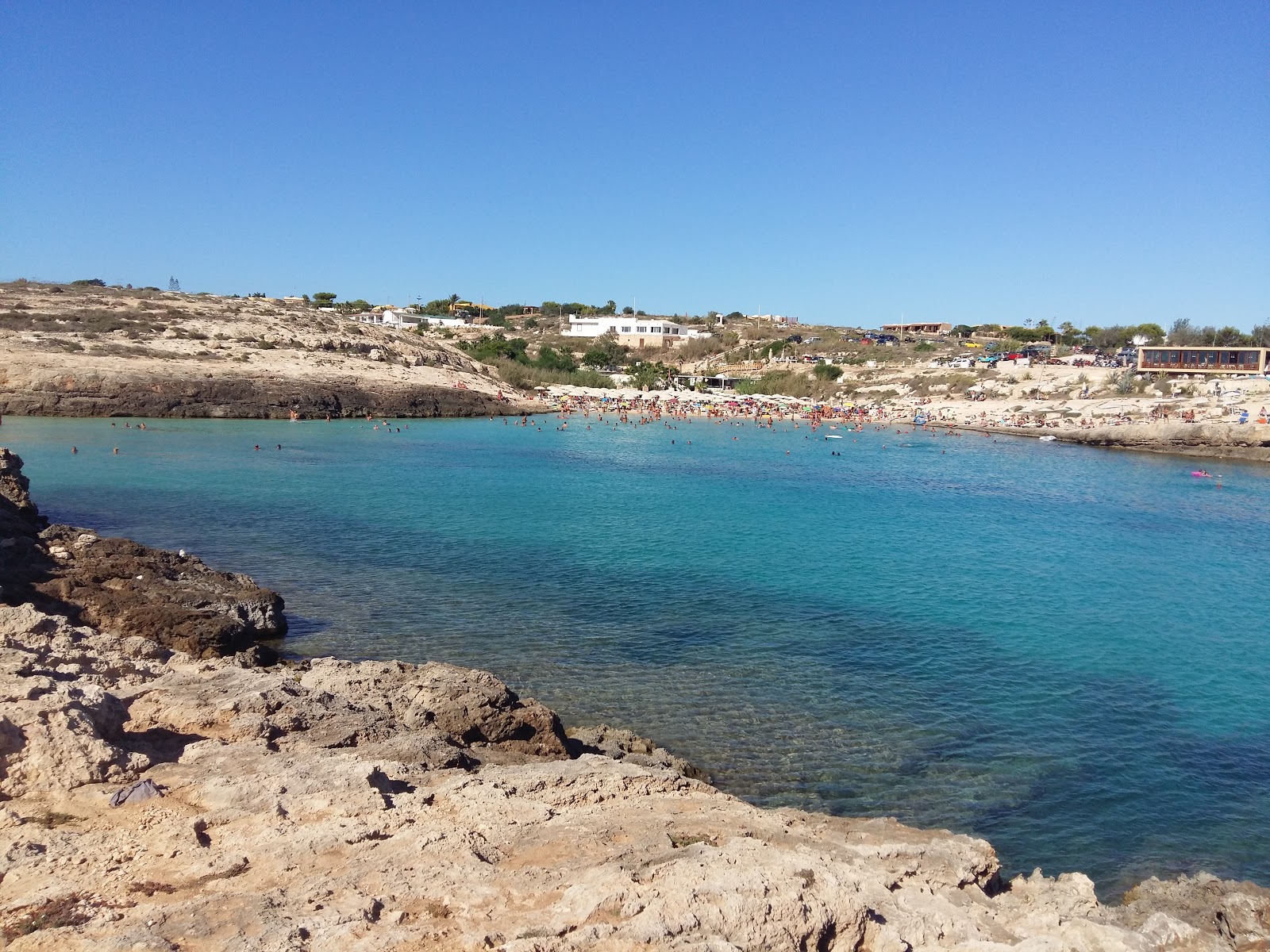 Foto di Spiaggia Cala Croce area parzialmente ristrutturata