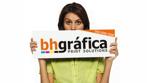 Logo da empresa - bh gráfica