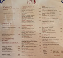 Pizzium - Parma à Parma carte
