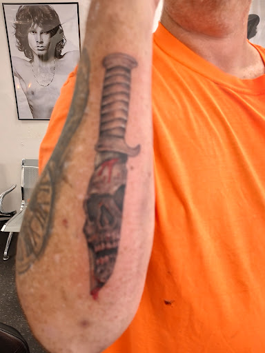 Explore route 66 tattoo ideas, creative tattoo ideas in Statesville, available at Tattoo Factory of Statesville