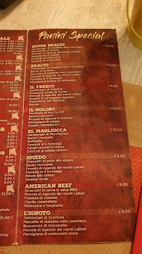 Bracio (Barbecue, Burger, spiedo) à Calvizzano carte