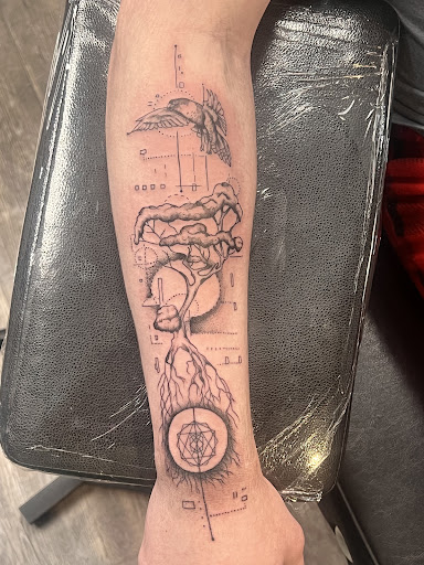 Explore sick tattoo ideas, creative tattoo ideas in Lubbock, available at Stay True Tattoo & Body Piercing Studio