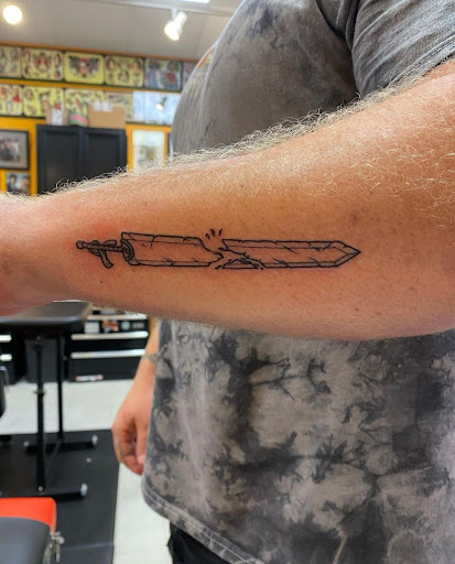 Explore child's name tattoo ideas, creative tattoo ideas in Lewes, available at Ancient Art Tattoo & Piercing Studio