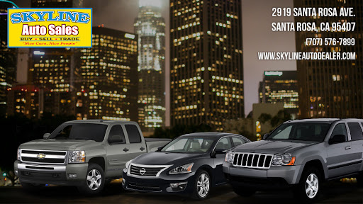Skyline Auto Sales, 2919 Santa Rosa Ave, Santa Rosa, CA 95407, USA, 
