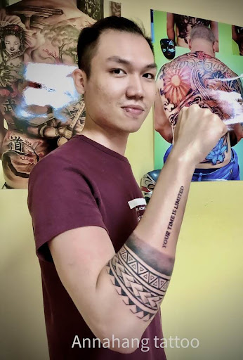 Explore tattoo ideas for weightlifters, creative tattoo ideas in Garden Grove, available at Anna Hang Tattoo