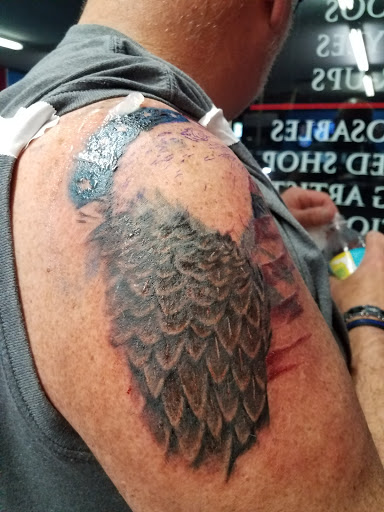 Explore marine tattoo ideas, creative tattoo ideas in Crystal River, available at Americas Best Tattoos