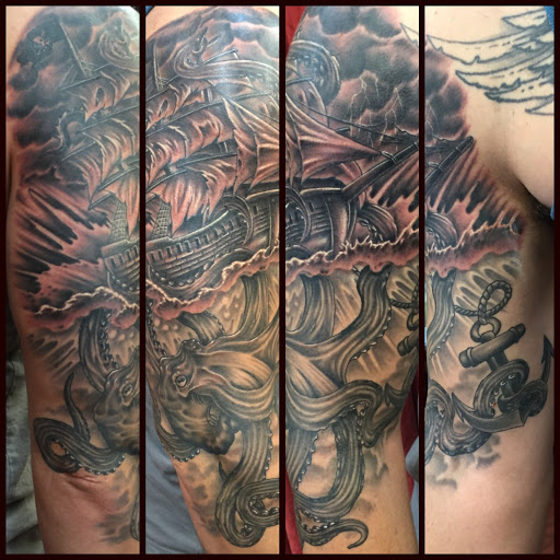 Explore small dragon ball z tattoo ideas, creative tattoo ideas in San Diego, available at Funhouse Tattoo