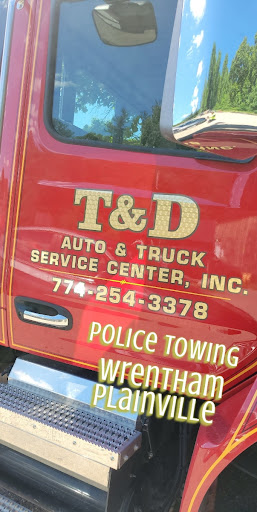 Auto Repair Shop «T&D Auto & Truck Service Center», reviews and photos, 160 South St, Plainville, MA 02762, USA