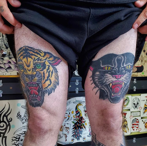 Explore kuromi tattoo ideas, creative tattoo ideas in Libertyville, available at Lucky Seven Tattoo