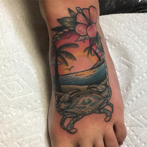 Explore awesome forearm tattoo ideas, creative tattoo ideas in Edgewood, available at Evolved Body Arts