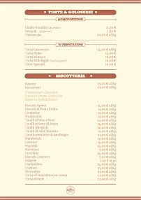 Menu du Panetta Bakery à Colledara