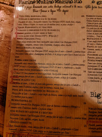 The Little Italy à Paris menu