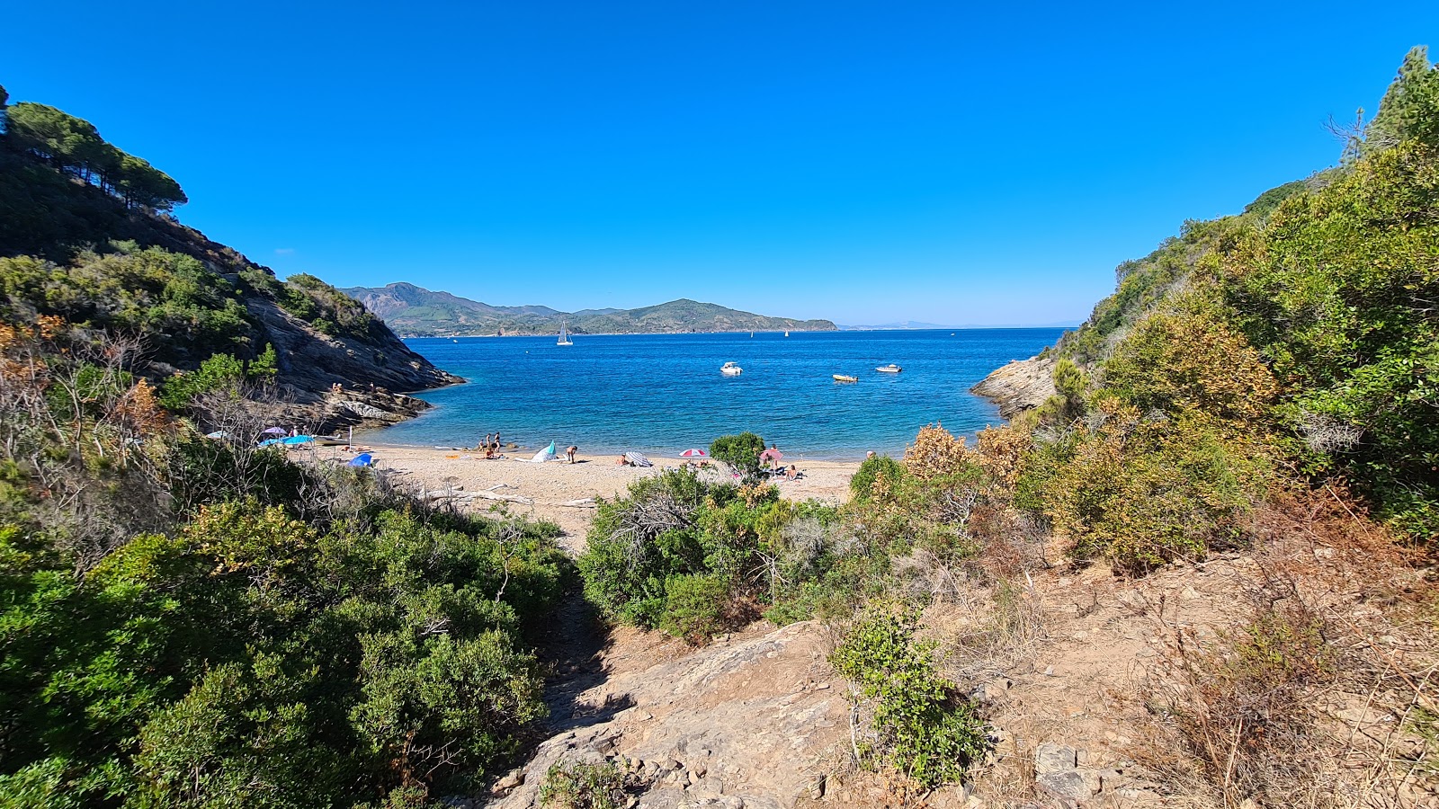 Photo of Buzzancone or Cera with turquoise pure water surface