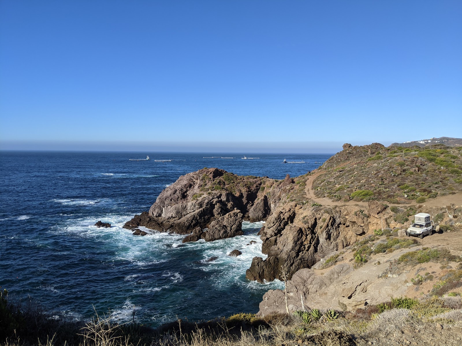 Photo de El Zepelin Beach situé dans une zone naturelle