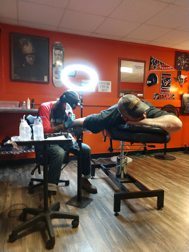 Explore firefighter tattoo ideas, creative tattoo ideas in San Angelo, available at Inkland Tattoo Studio