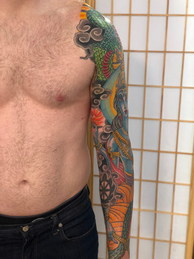 Explore pisces sign tattoo ideas, creative tattoo ideas in Richmond, available at Civilization Tattoo