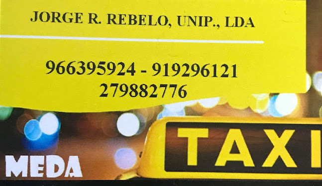 Táxi Mêda - Jorge R.Rebelo, Unipessoal - Táxi