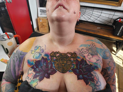 Explore outdoors tattoo ideas, creative tattoo ideas in El Paso, available at Santa Rosa Tattoo Studio