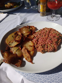 Steak tartare du Restaurant français Le Club 55 à Ramatuelle - n°15