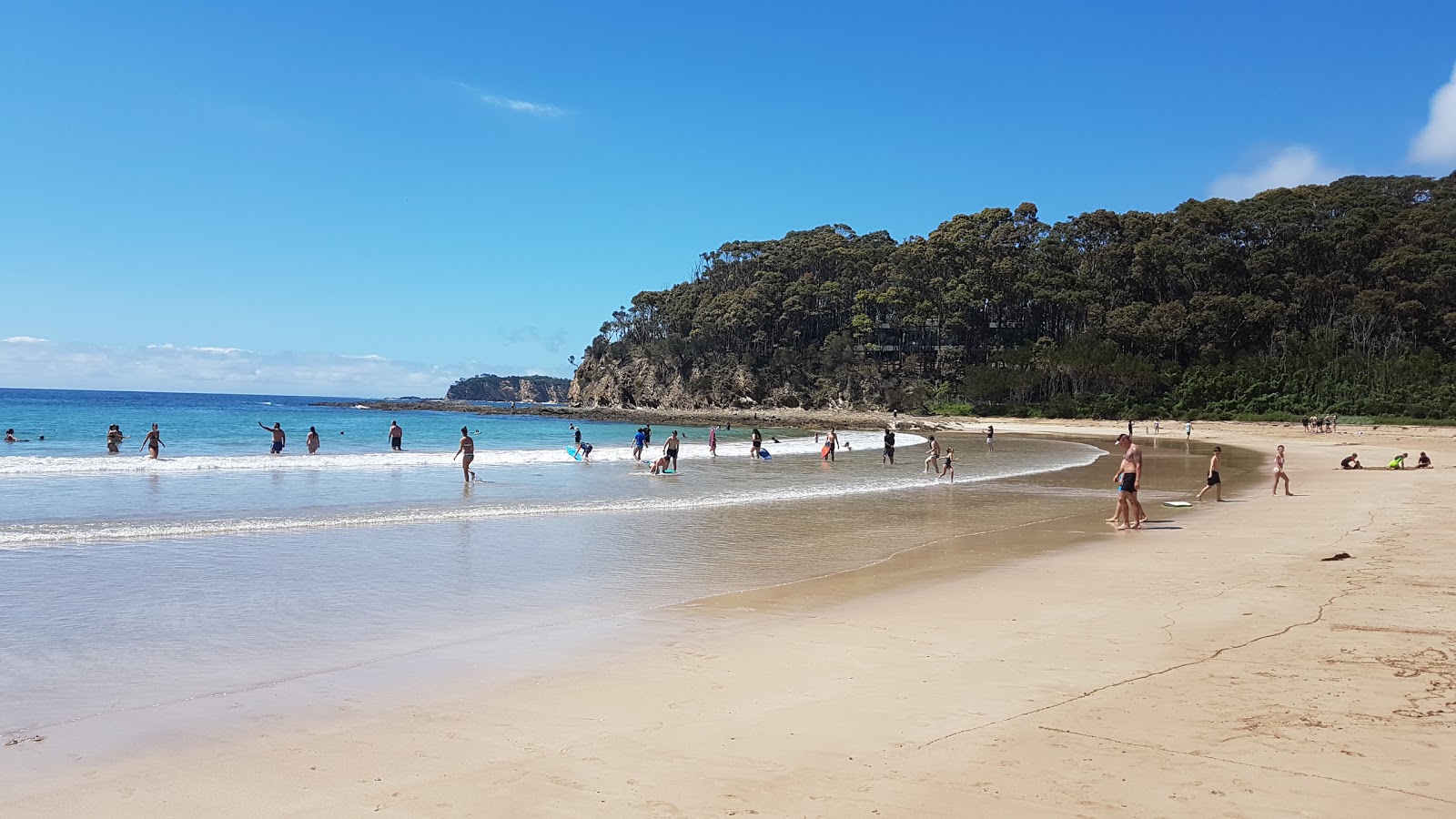 Foto de Lilli Pilli Beach com areia bege superfície