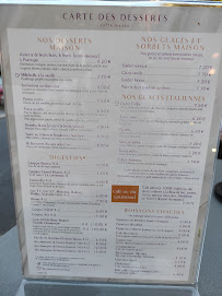 Carte du Caffe Mazzo à Clermont-Ferrand