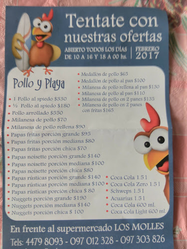 Pollo y Playa - La Paloma
