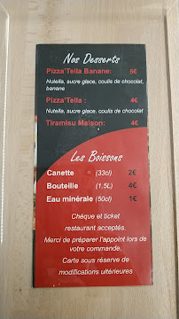 Menu / carte de Atlas Pizza à Prévessin-Moëns