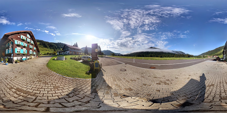 Street View et 360° Ferienwohnung Bim schwarza Stürar 87538 Balderschwang