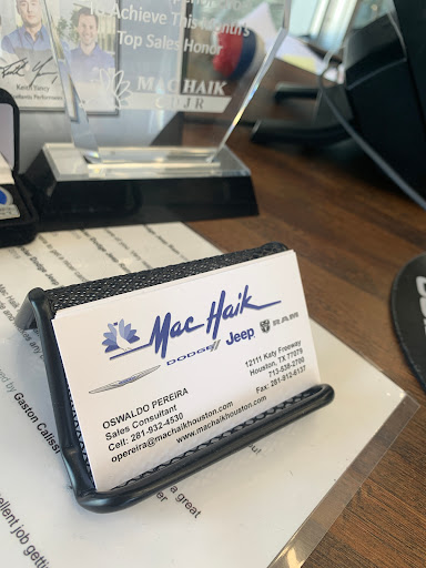 Used Car Dealer «Mac Haik Chrysler Dodge Jeep Ram», reviews and photos, 12111 Katy Fwy, Houston, TX 77079, USA