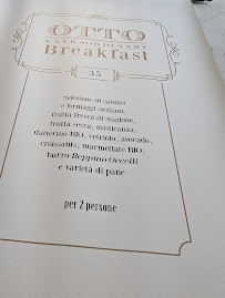 Menu / carte de Otto Breakfast & Grill à Palermo