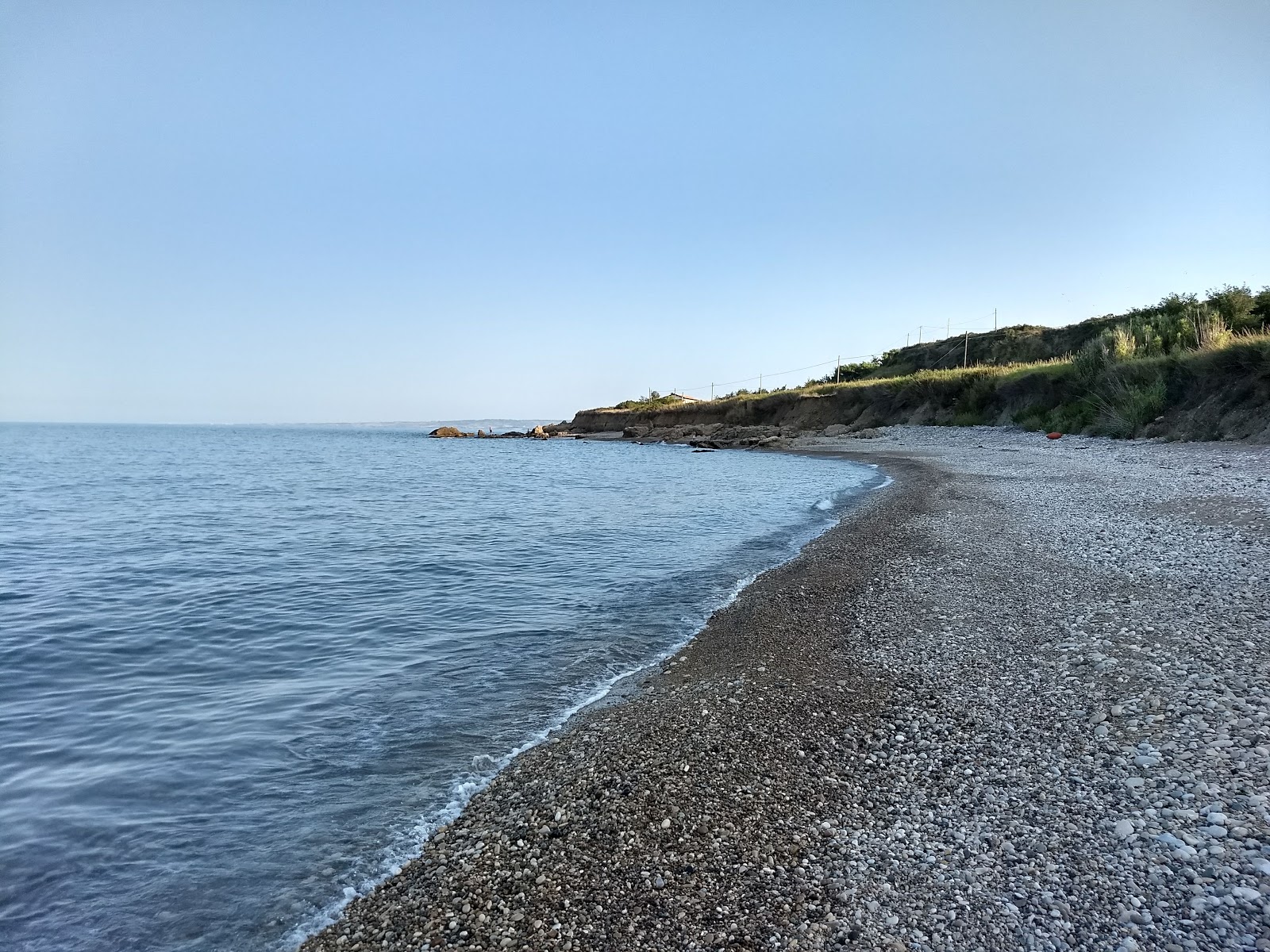 Fotografija Spiaggia della Foce Lebba z prostorna obala