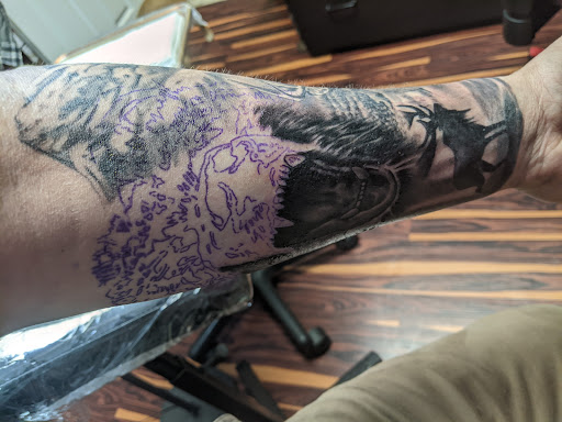 Explore small spider tattoo ideas, creative tattoo ideas in Concord, available at Capital City Tattoo LLC