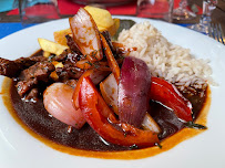 Lomo saltado du Restaurant Auberge du Plat _ LA PEÑA à Yzeron - n°10