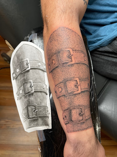 Explore goddess tattoo ideas, creative tattoo ideas in Spokane, available at Ron LeMay Tattoo