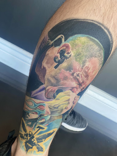 Explore line tattoo ideas for guys, creative tattoo ideas in Orange Park, available at Revelation Tattoo company