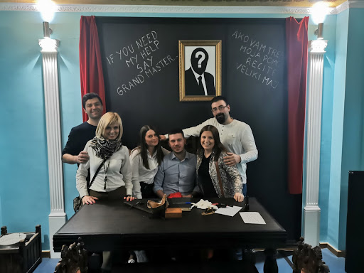 Night escape room at Belgrade