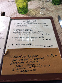 Osteria Le Sorelline à Siena menu