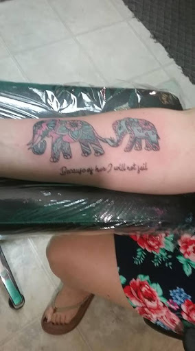 Explore inner elbow tattoo ideas, creative tattoo ideas in Paris, available at Madhouse tattoo