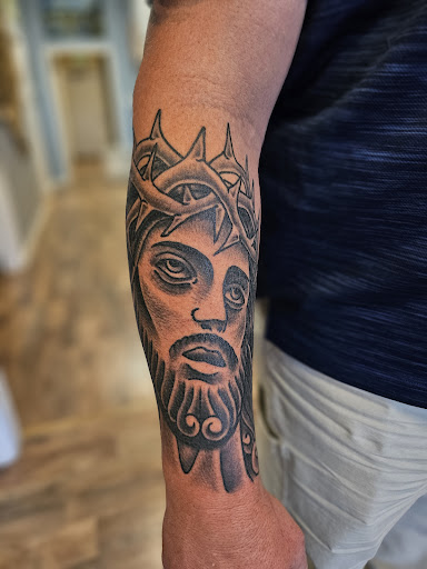 Explore queens ny tattoo ideas, creative tattoo ideas in Seymour, available at 3 Sevens Tattoo