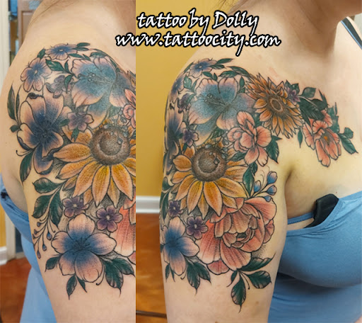 Explore deku tattoo ideas, creative tattoo ideas in Lockport, available at Tattoo City by Larry Brogan