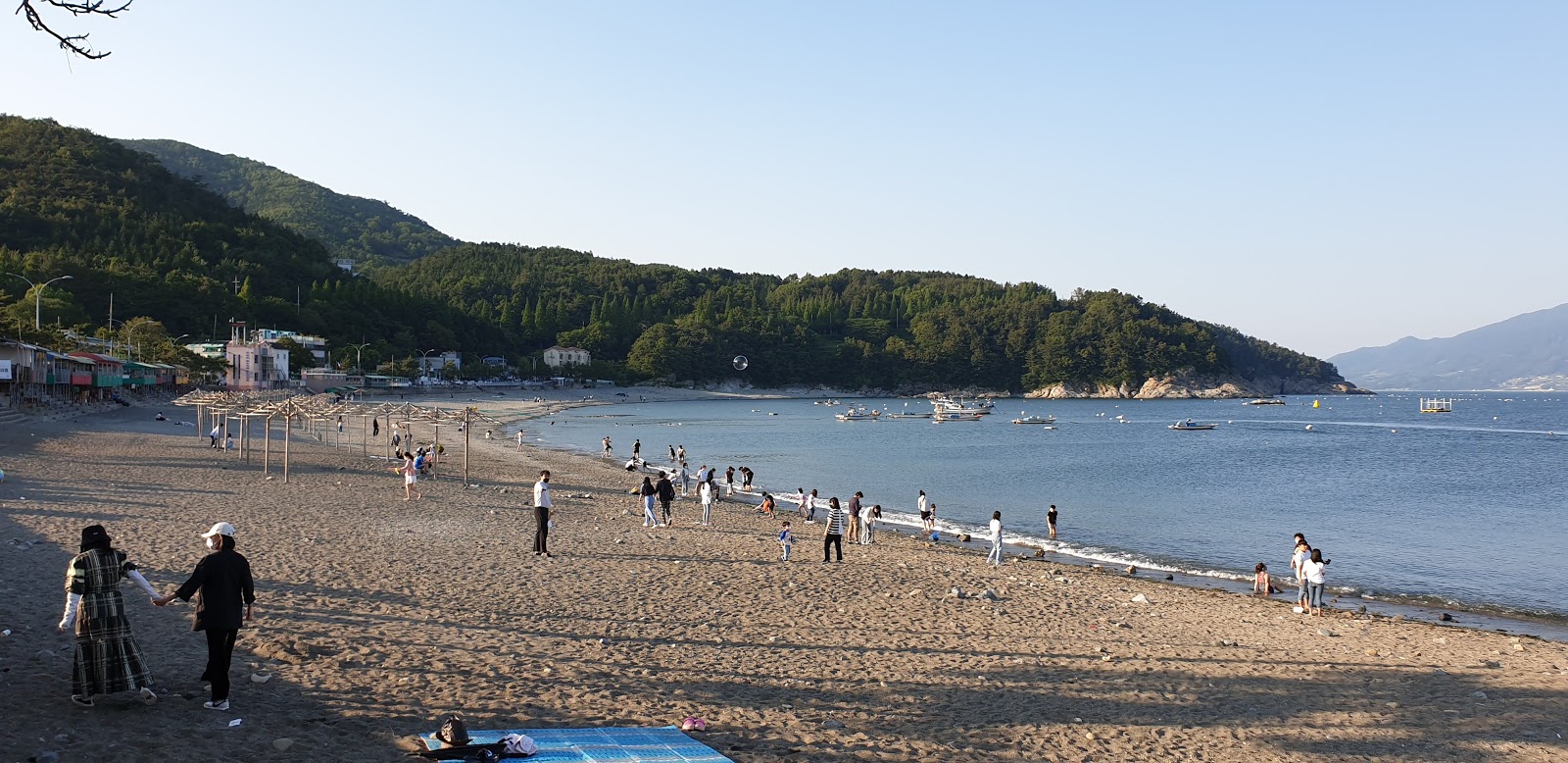 Zdjęcie Chronicle Black Sand Beach poparte klifami