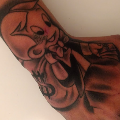 Explore musical tattoo ideas, creative tattoo ideas in Beaumont, available at Living Canvas Body Piercing & Tattoo