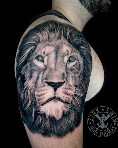 Explore death stranding tattoo ideas, creative tattoo ideas in Marietta, available at Sink or Swim Studio and Gallery