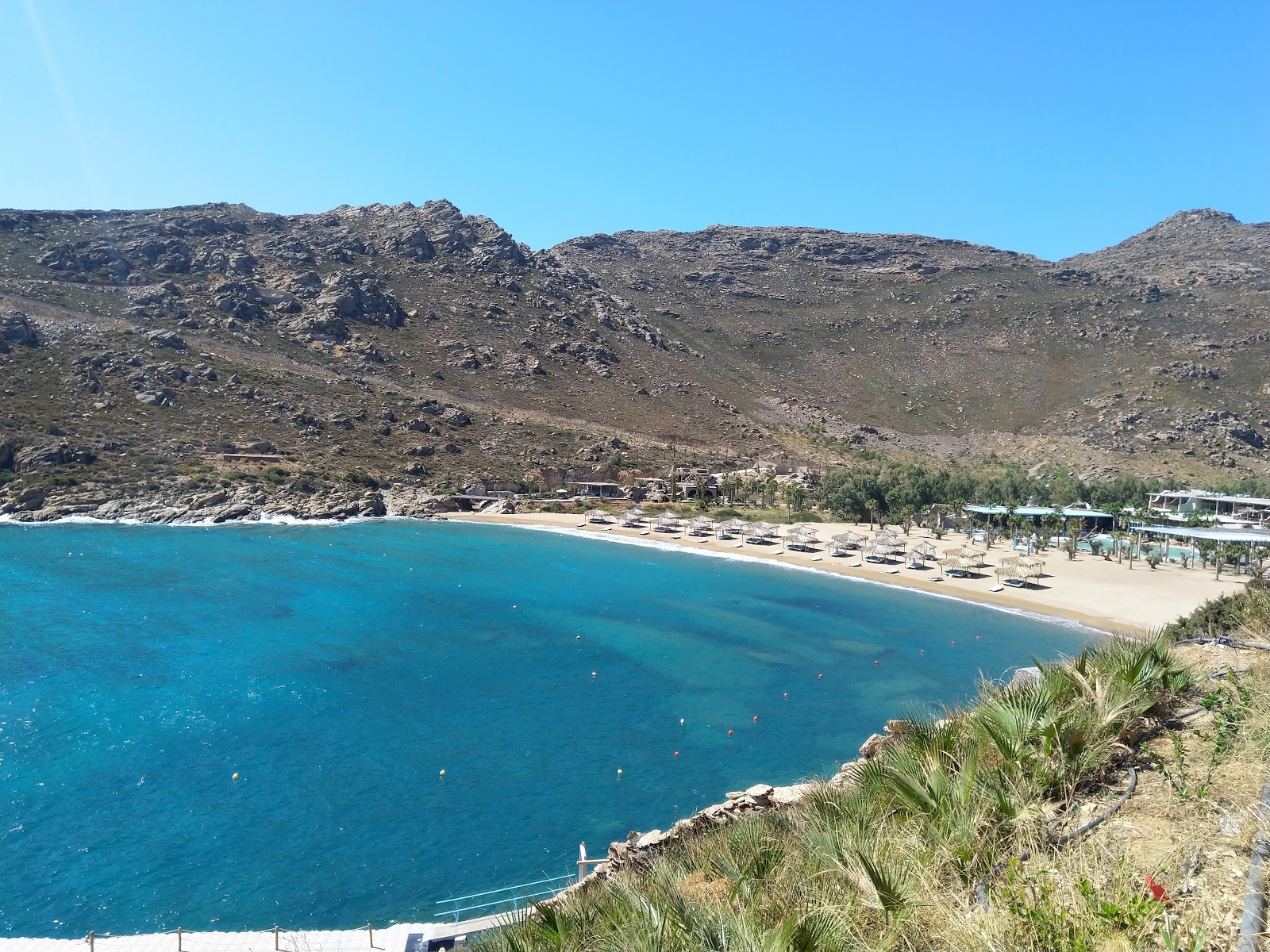 Foto di Spiaggia del Papà con una superficie del sabbia beige fine
